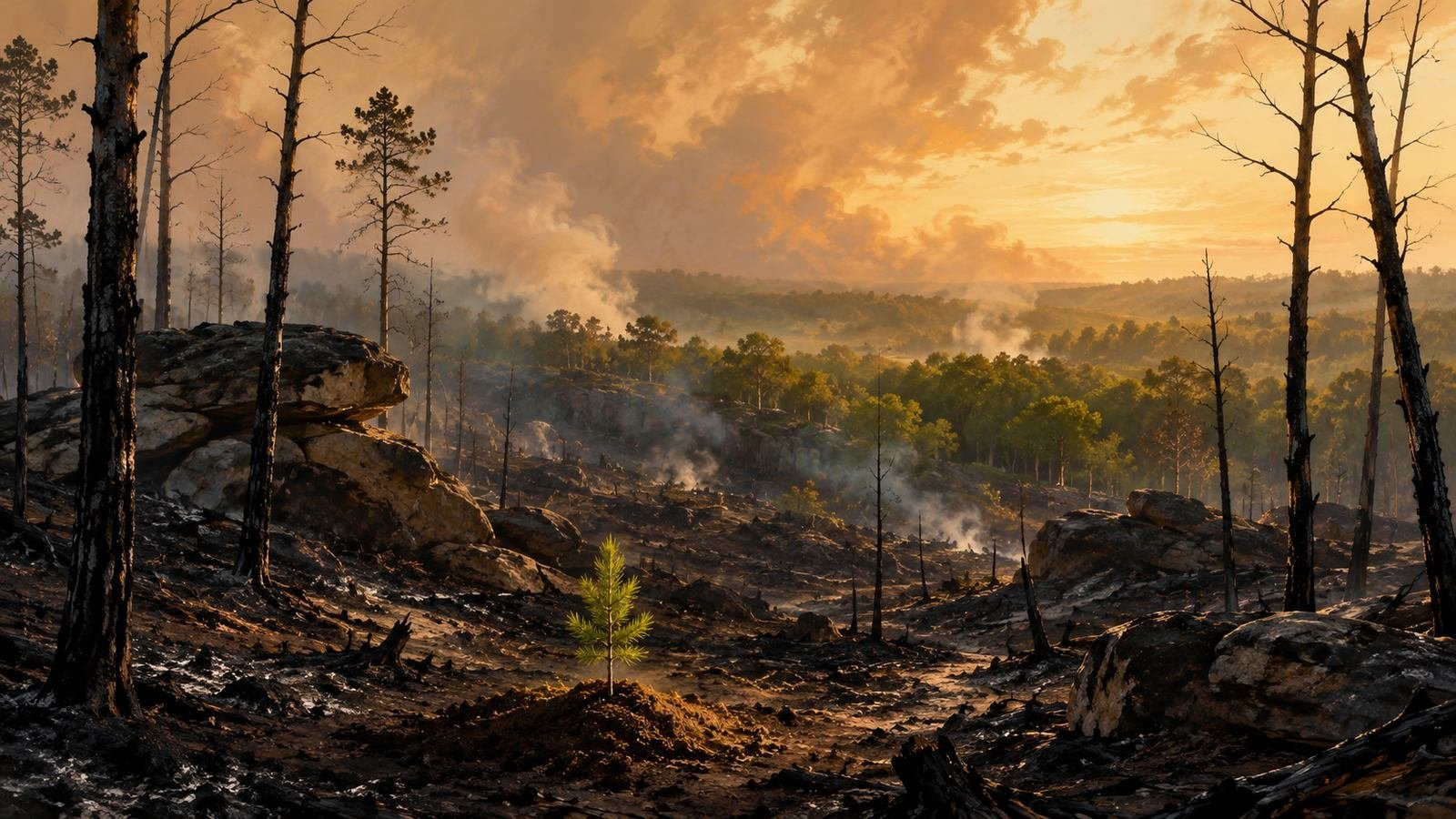 Fontainebleau Fire Contained as Macron Pledges to Replant France's Historic Forest