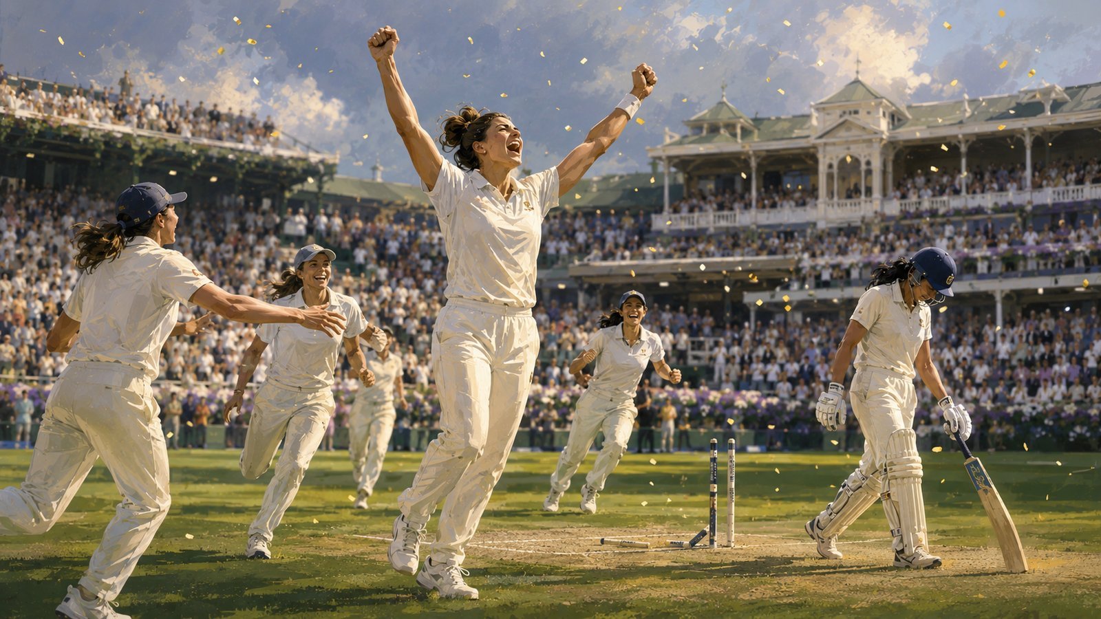 India Women Win First Lord's Test by 270 Runs vs England