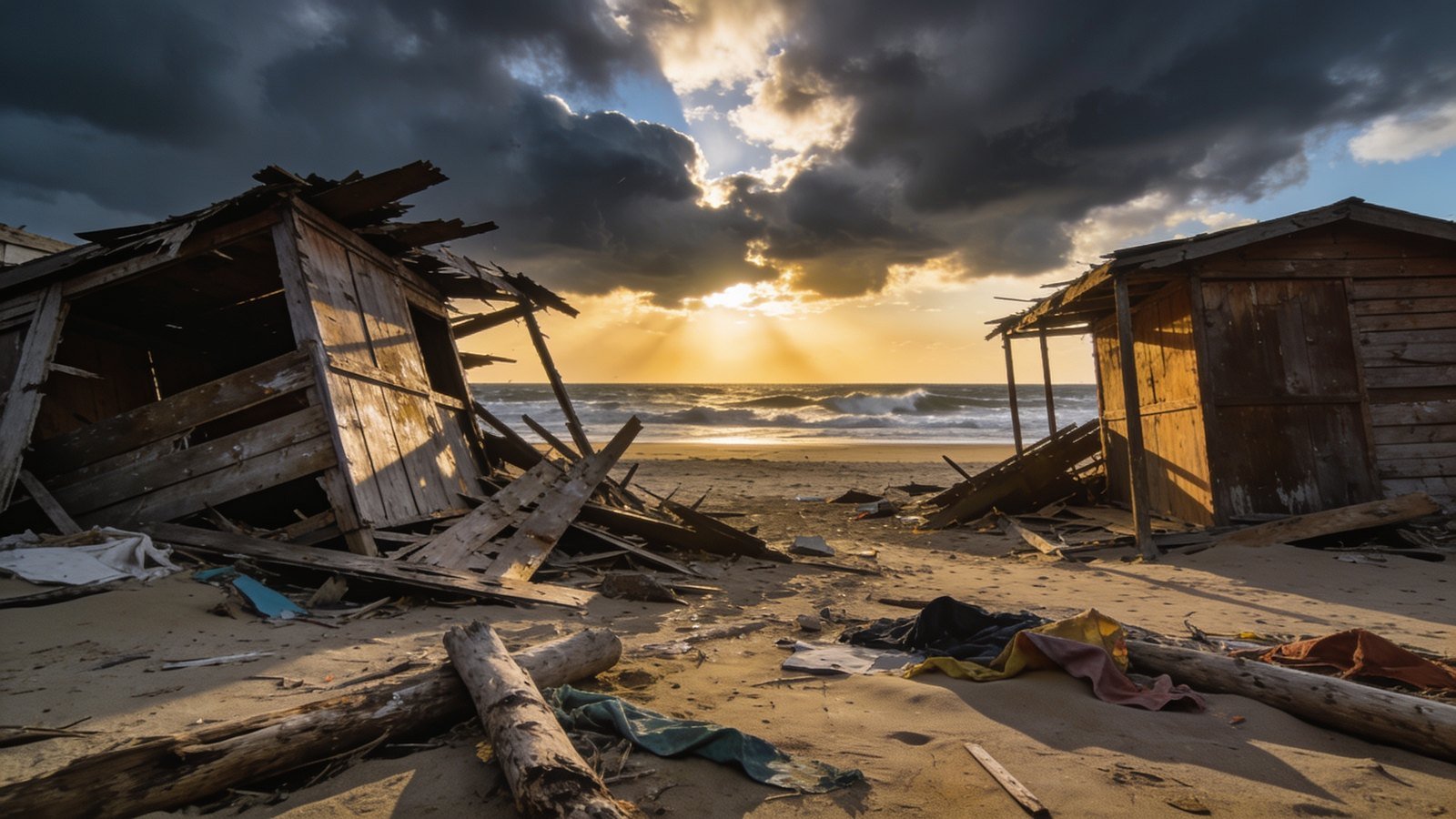 A Tornado Tears Through a Long Island Beach Club as Storms Pummel the Northeast and Nassau County Declares an Emergency