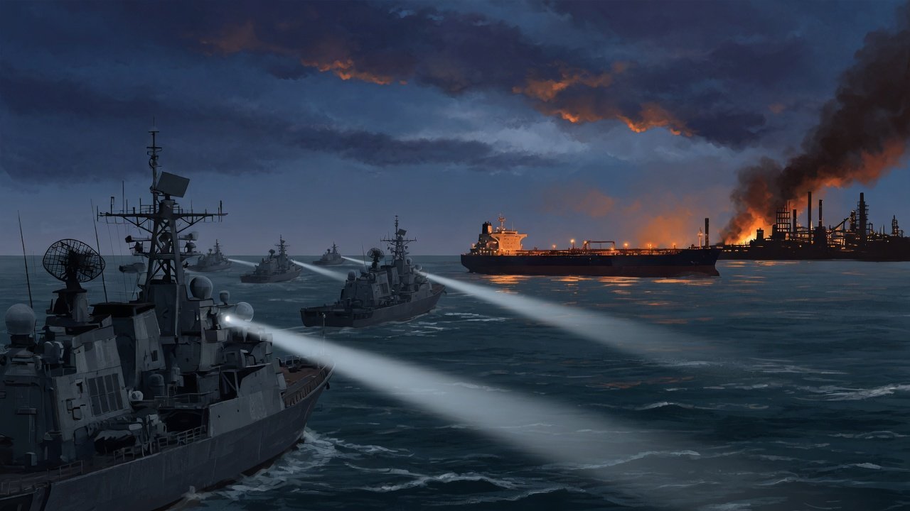 US-Iran War Escalates: Naval Blockade, New Strikes on Ports