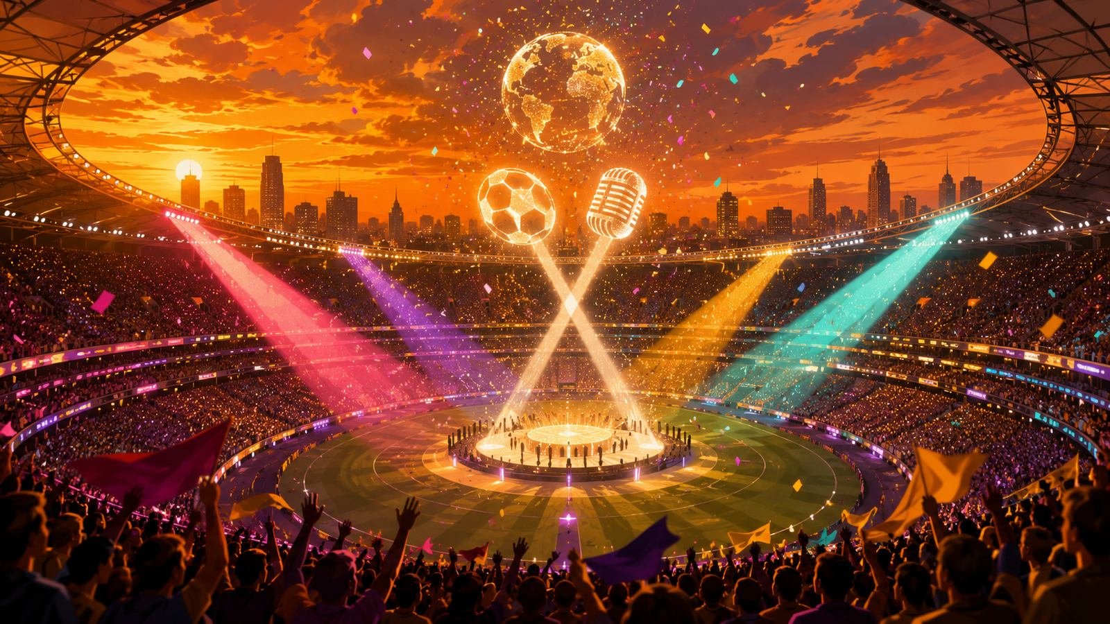 Football meets pop's biggest stage: inside the first-ever World Cup final halftime show